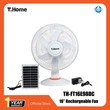 T-Home 16in Rechargeable Fan (TH-FT16E98DC) White