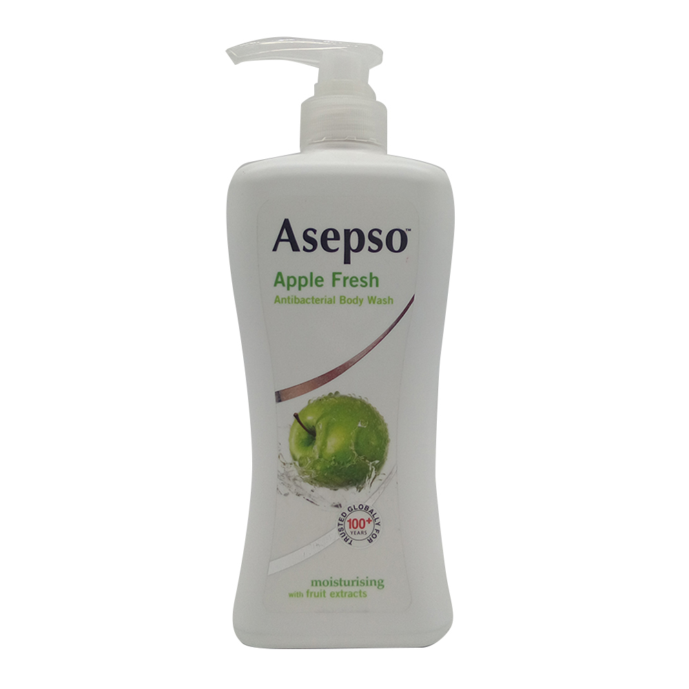 Asepso Apple Fresh Antibacterial Body Wash 650ML
