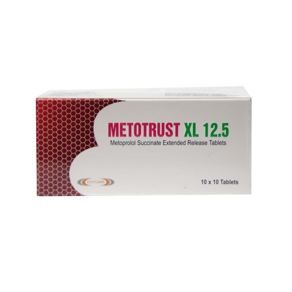 Metotrust XL 12.5MG Metoprolol 10PCS x 10