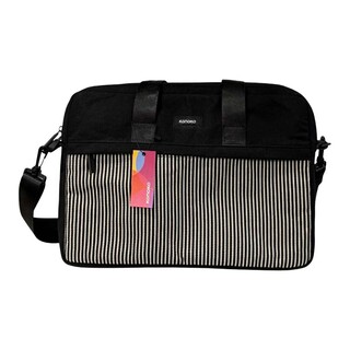 Konoko Laptop Bag 13" (Black Pattern)