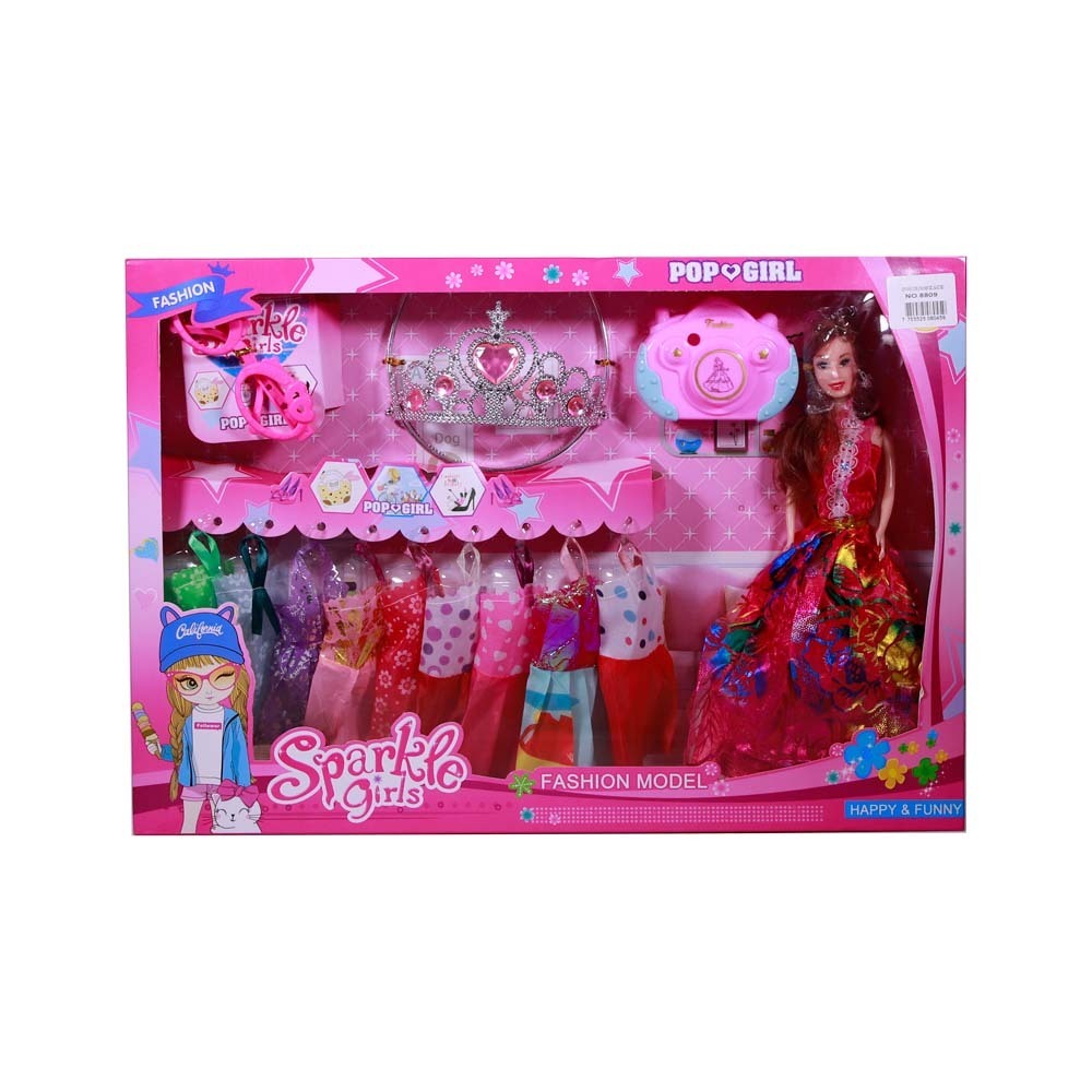 GB Sparkle Girls Fashion Doll & Acc Box No.8809