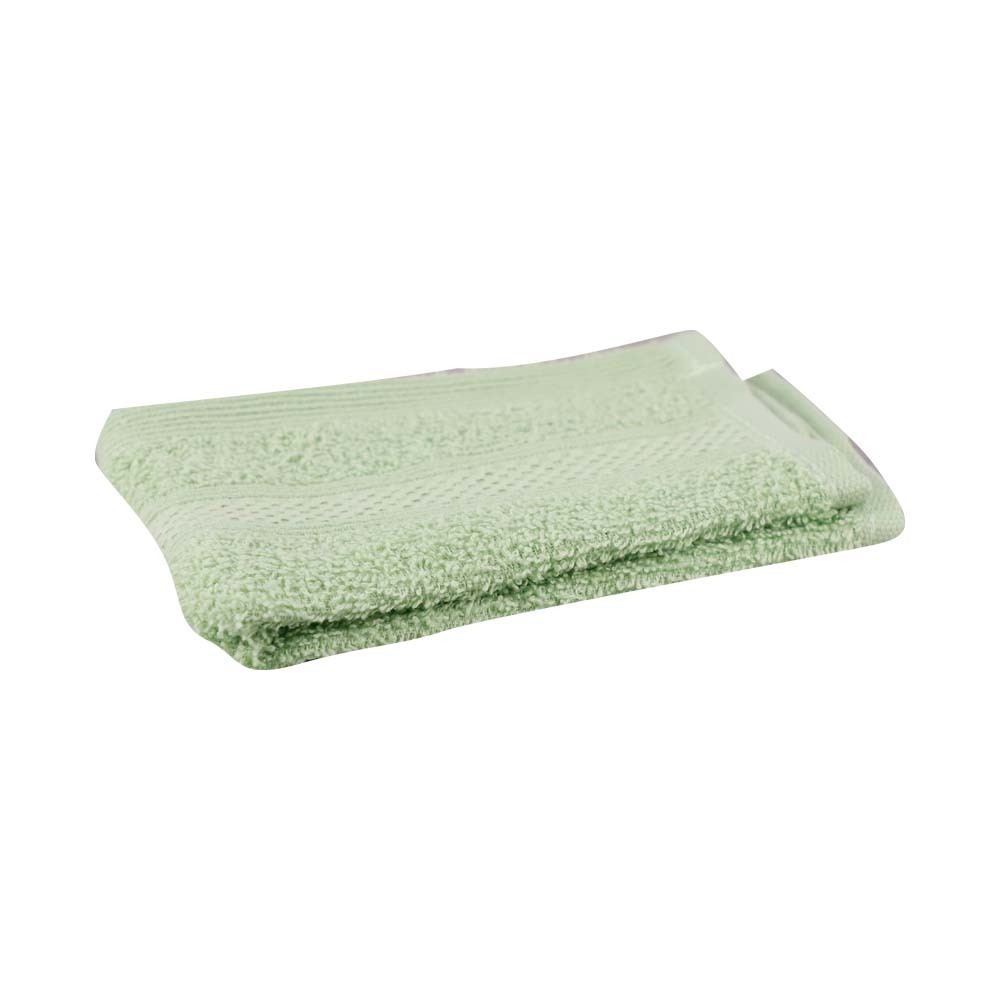 City Value Face Towel 12X12IN Dark Green