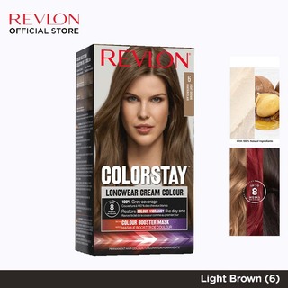Revlon ColorStay Longwear Cream Color Hair Colouring (6 Light Brown)
