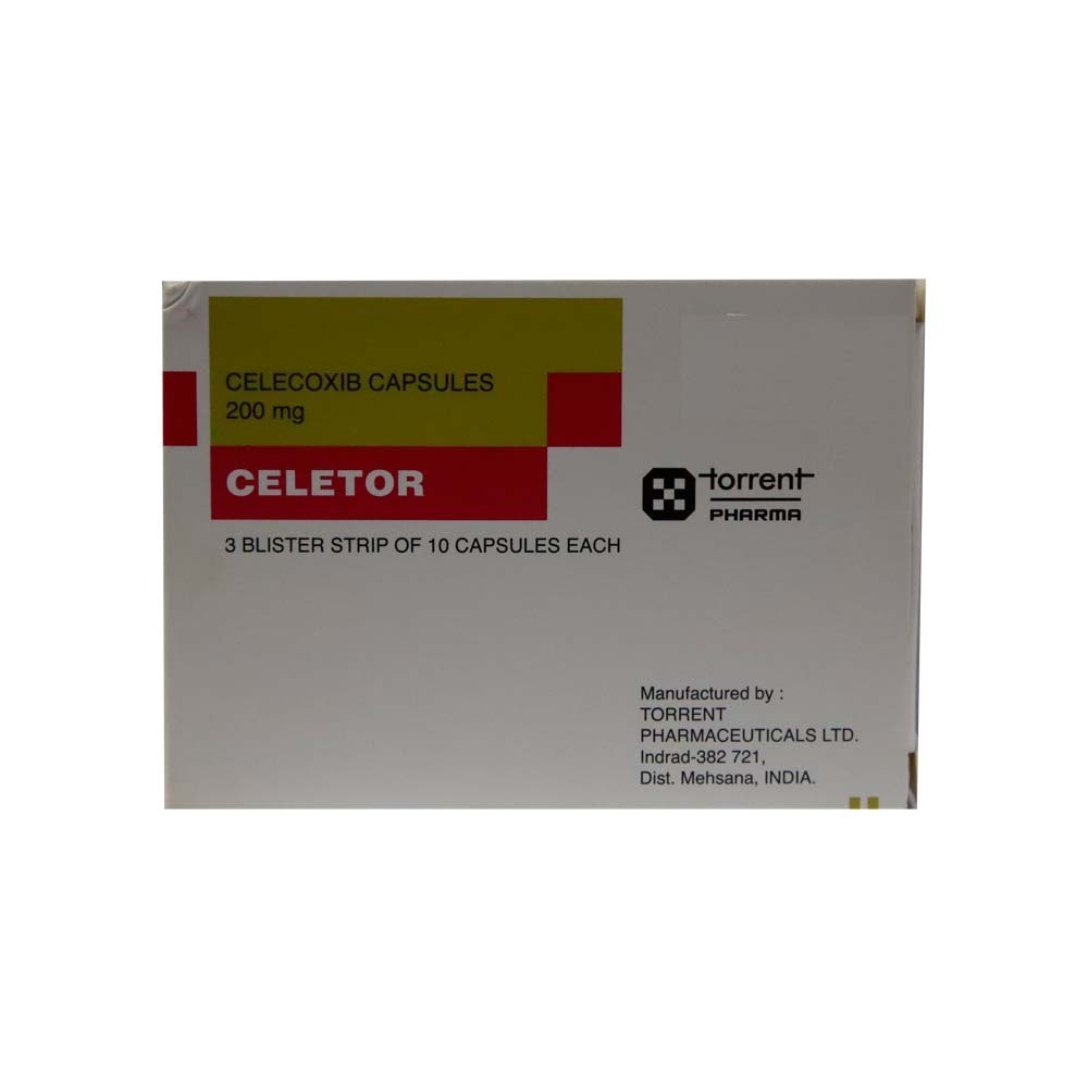 Celetor Celecoxib Capsules 200MG 10PCS x 3