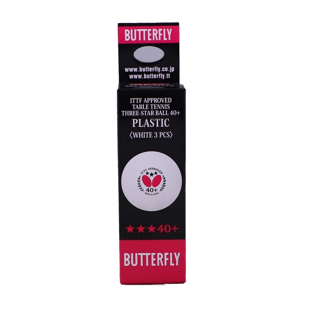 Butterfly Tennis Ball 3PCS DC-2450