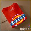 memo ygn Dickies unisex Printing T-shirt DTF Quality sticker Printing-Red (Large)