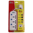 Many 3Way 3M Extension Socket MTS-603