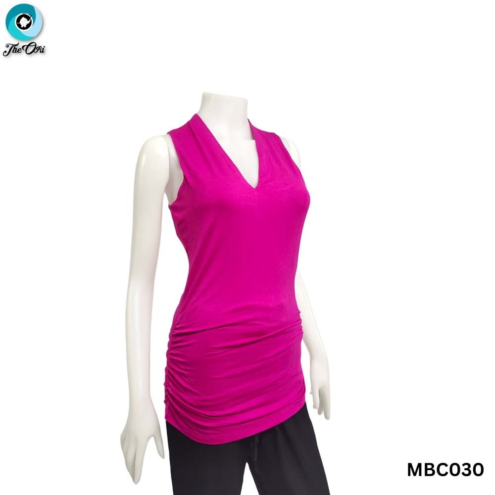 The Ori Women Sleeveless Top Pink Small MBC030