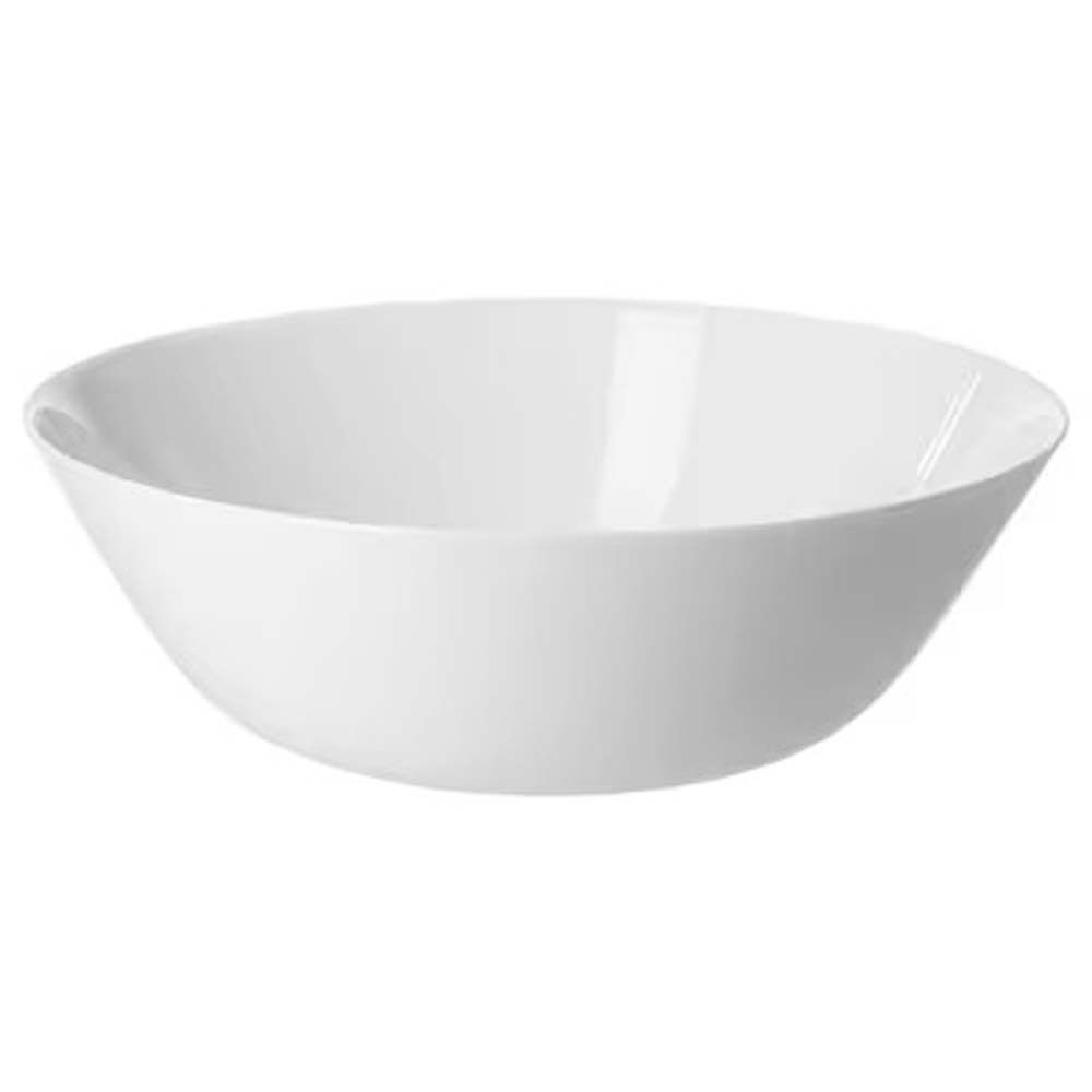 Ikea Oftast Serving Bowl, White, 23 CM 004.393.93