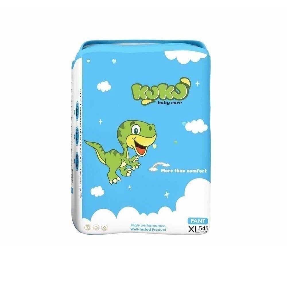 Ku Ku Baby Diapers Jumbo Pack - XL 54PCS
