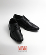 Mongo Plain Toe Derby Shoe (Black) (Size - UK 10)