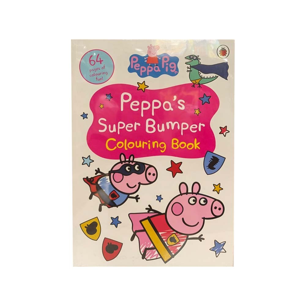 Peppa Pig Peppa's Super Bumper Colouring