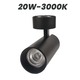 Wellmax Eagle Eye Surface Track LightBlack 20W 3000K