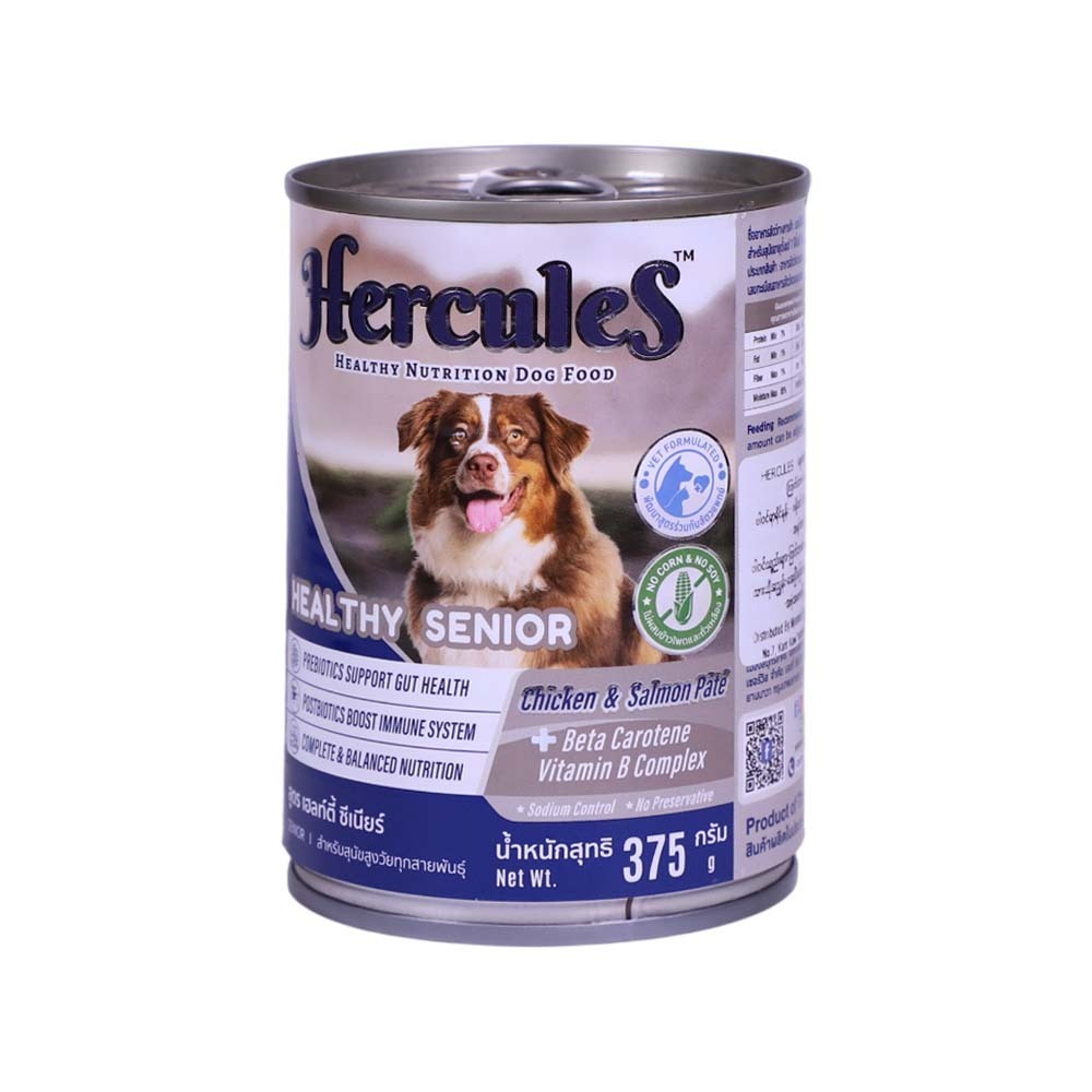 Hercules Dog Wet Food Chicken & Salmon 375G