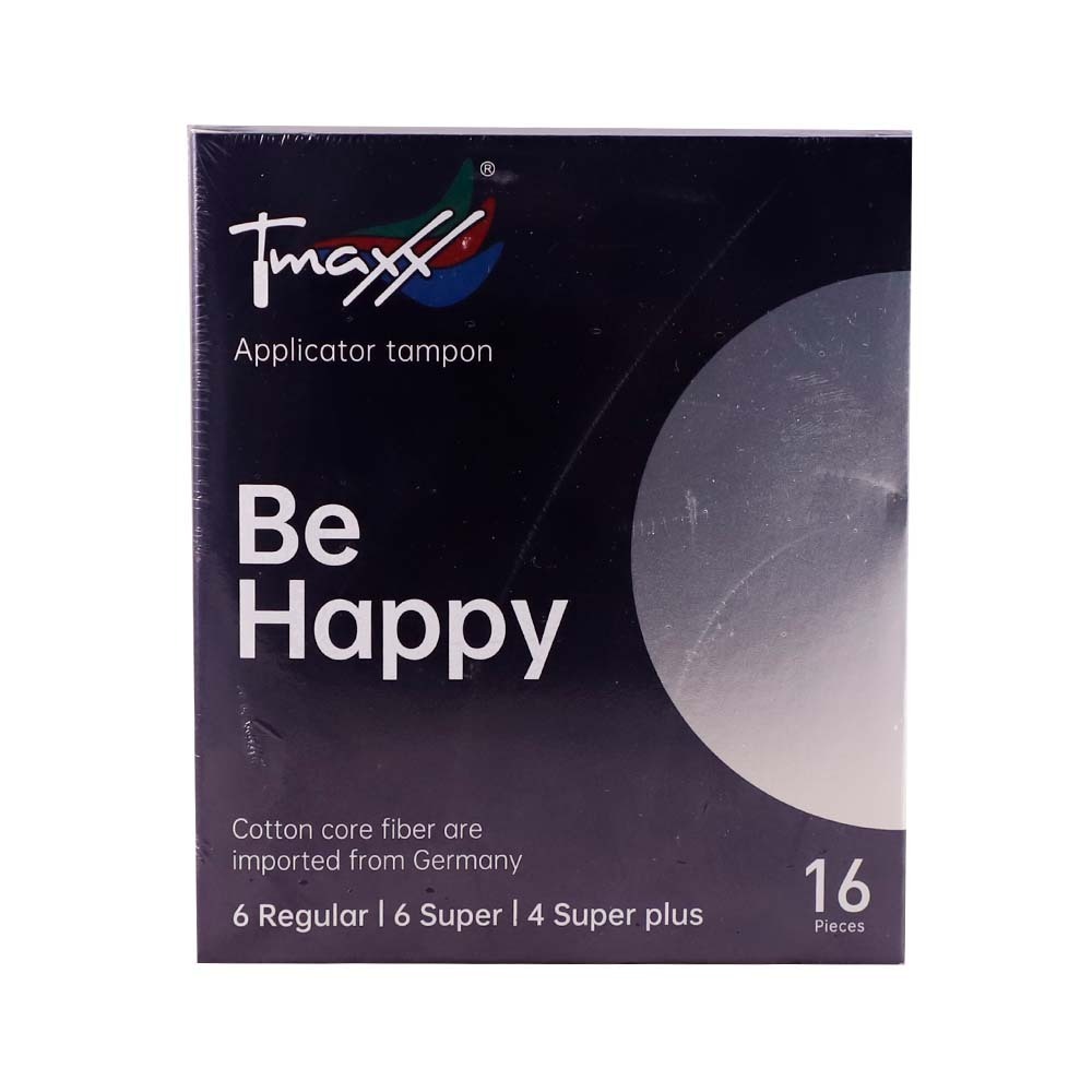 Tmaxx Tampon With Applicator Be Happy Mix 16PCS