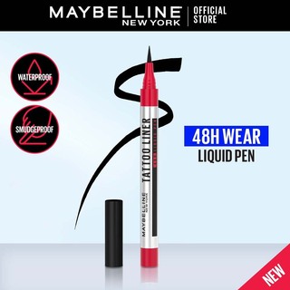 Maybelline Tattoo Liner 48H Liquid Pen 1G Black