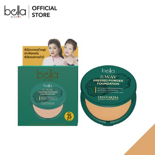 Bella Thanakha 2 Way Pressed Powder Foundation 7G (GB-10 Champagne)