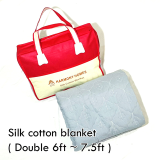 Harmony Homes Silk Cotton Blanket Double HH Double-003