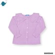 Max & Mia Kid Girl Cotton Puff Long Sleeve Blouse MM9944 Deep Pink L (7/8yrs)