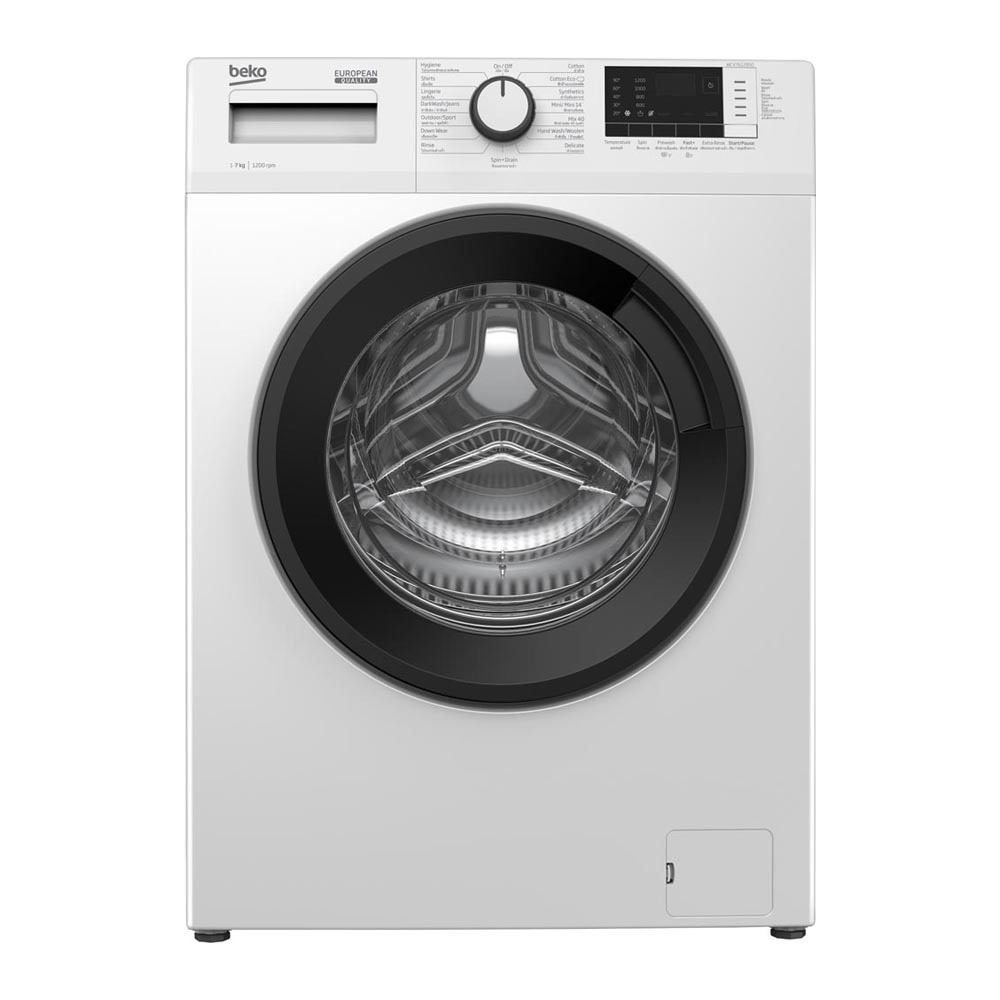 Beko Freestanding 7KG Front Load Washing Machine  1200 RPM (WCV7612BS0)