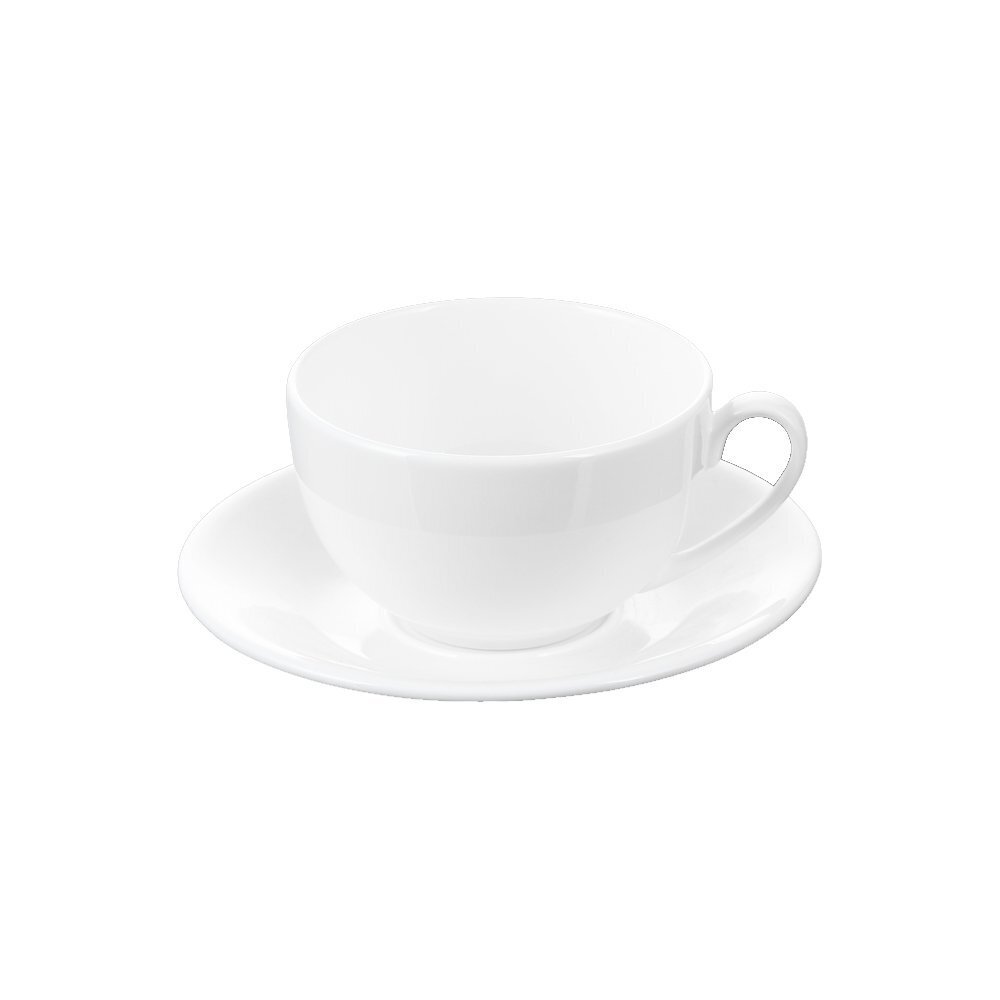 Wilmax Tea Cup & Saucer 8 OZ (250ML) (3PCS) WL - 993000