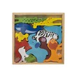 Animal 3D Wooden Card
