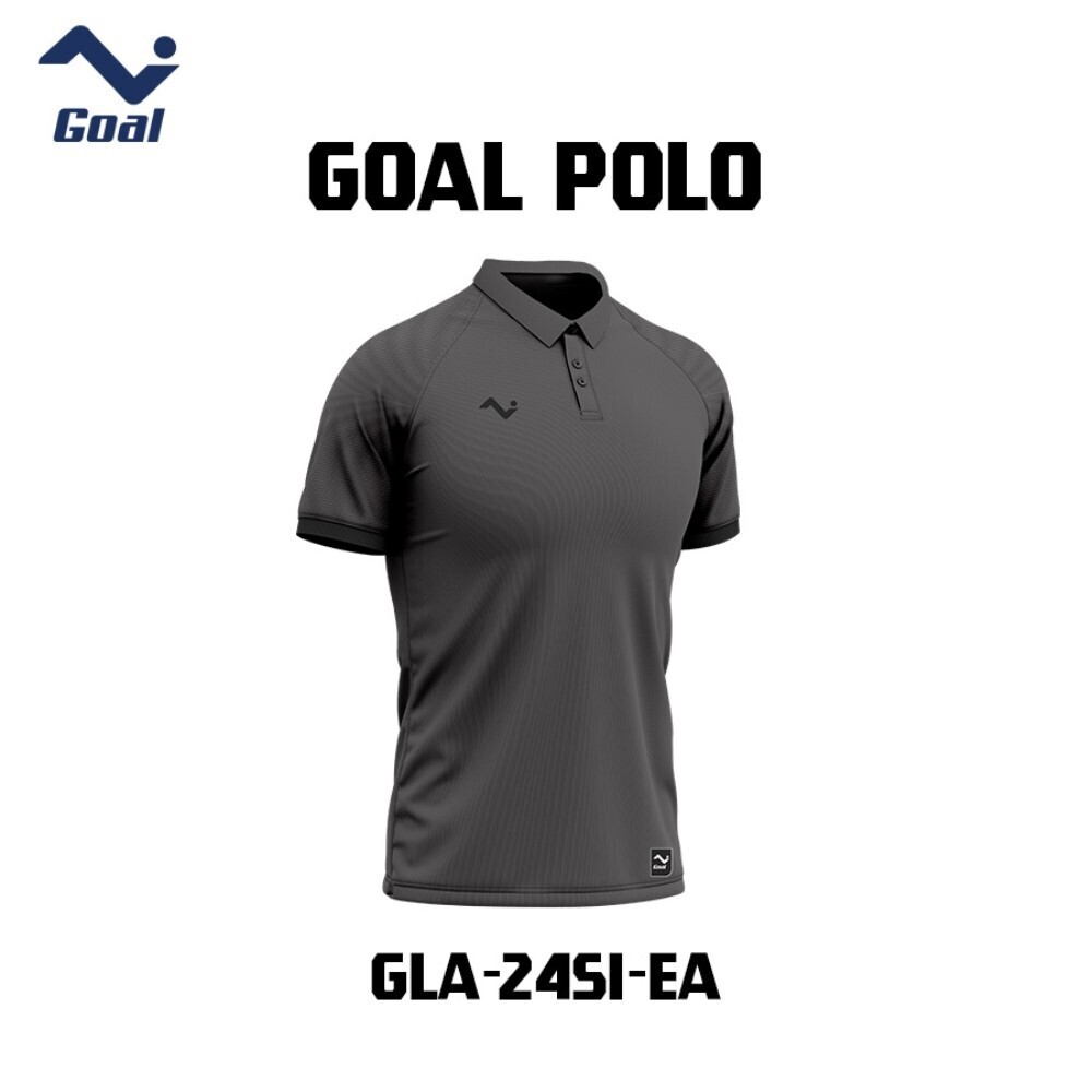 FIT Goal Polo Sport Shirt Gray GLA-2451-EA Large