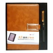 Bm Leather Note Book With Box No.0225