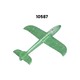 Baby Cele LED Foam Airplane Glider Toy 10587 (Green)