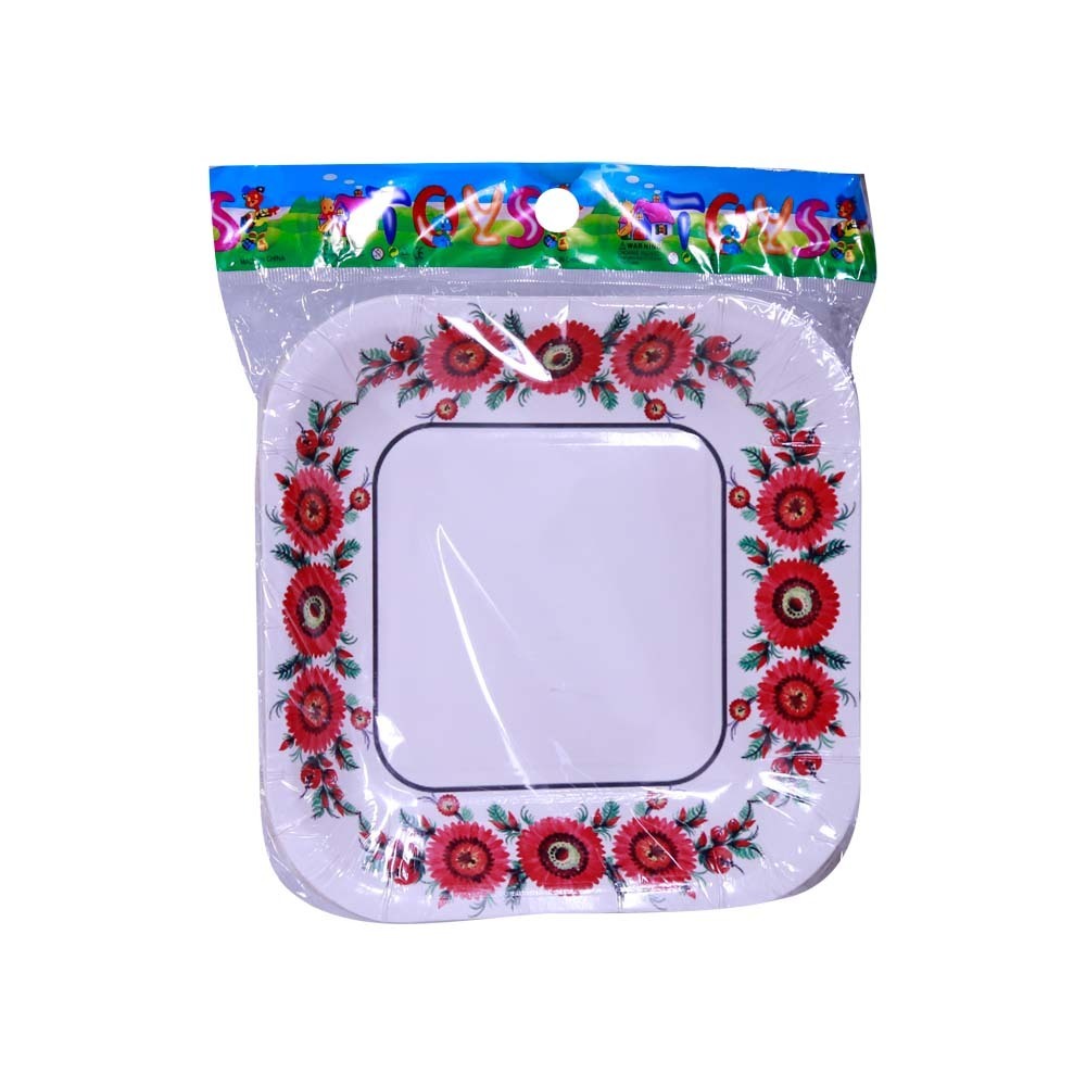 Party Paper Plate 18cm 12PCS