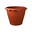 Wit Plastic Flower Pot NO.B4-T (Brown)