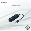 ORICO 4 Ports USB 3.0 HUB (Black) ORICO-TWU3-4A