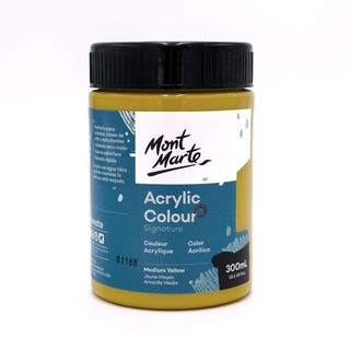 M.M. Acrylic Colour 300ML - Orange Red