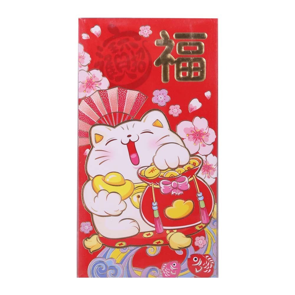 Pk Cny Red Packet 9X17CM 18PCS (L)