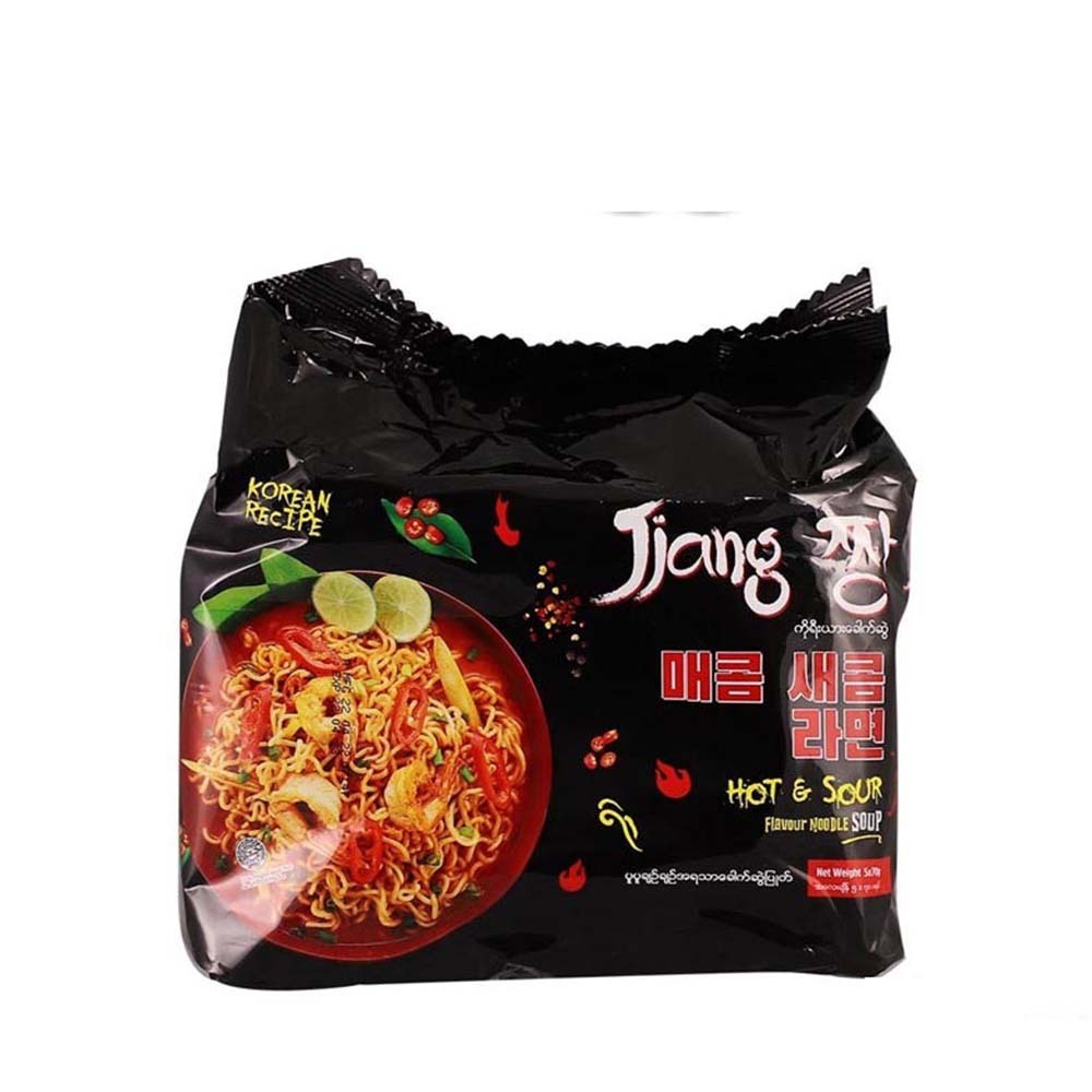Jjang Instant Noodle Hot&Sour 70Gx5PCS