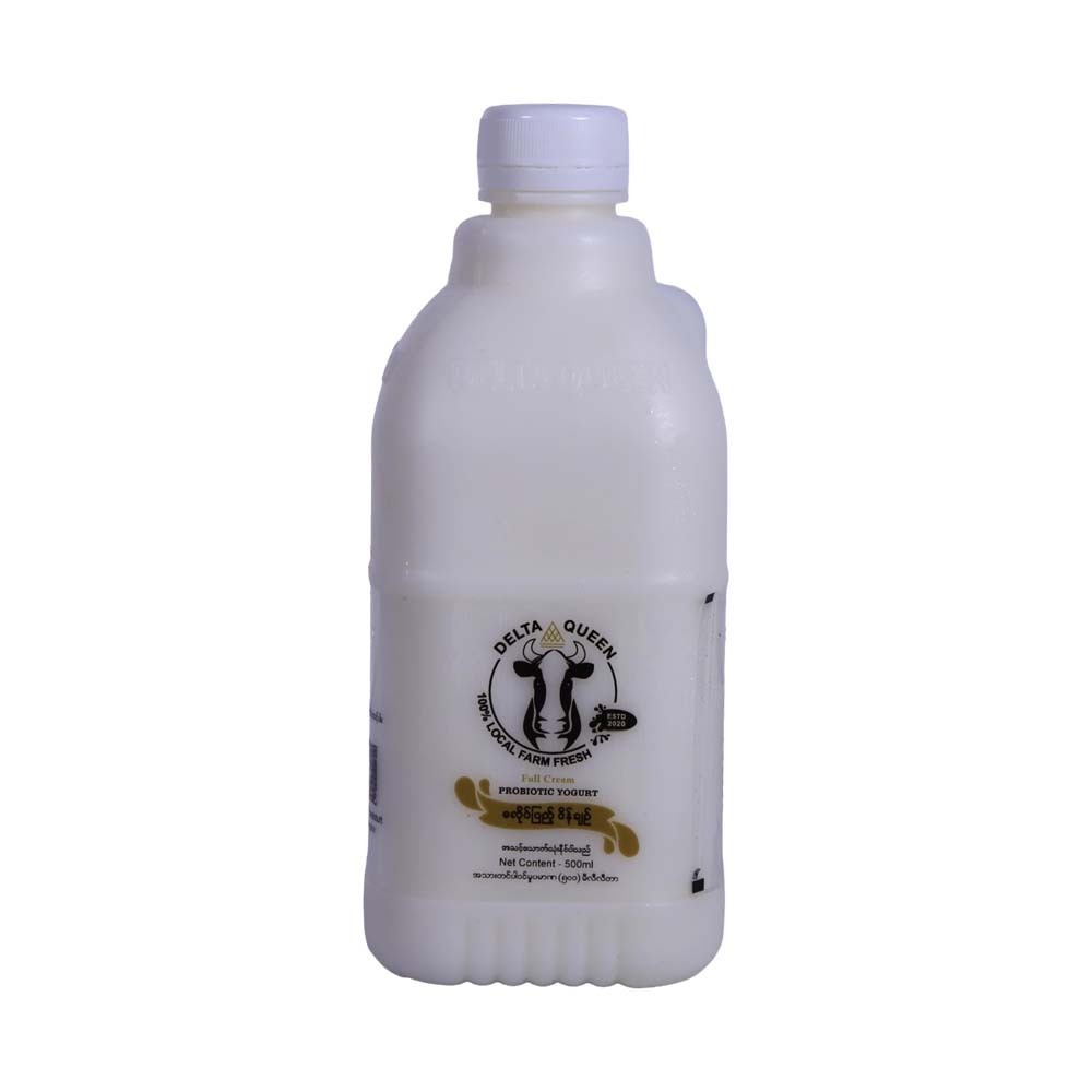 Delta Queen Full Cream Probiotic Yogurt 500ML