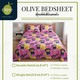 Olive Bedsheet Set Double (5PCS) 5262P