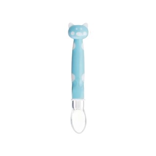 Baby Cartoon Silicone Spoon Green10778