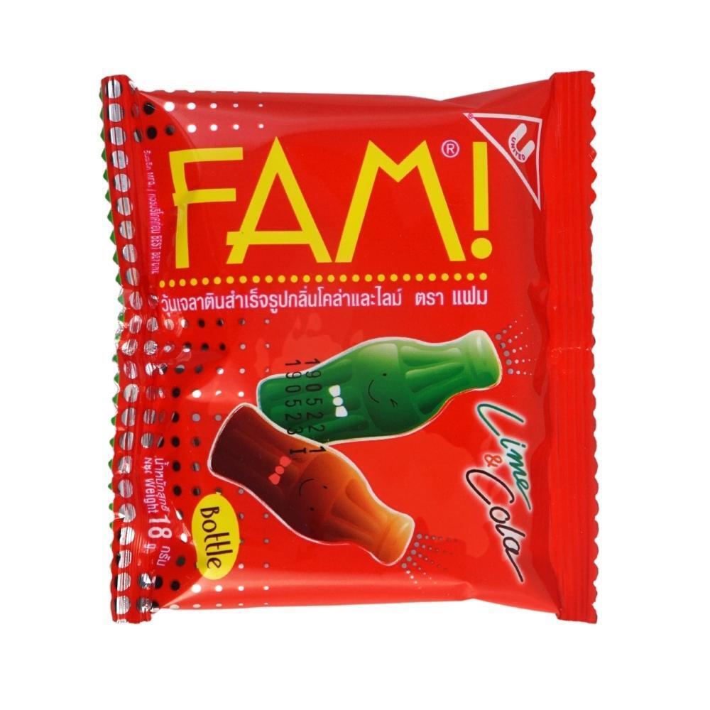 Fam Gummy Jelly Lime&Cola 18G