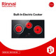 Rinnai Built-In Electric Cooker RB-7013E-ZB Black