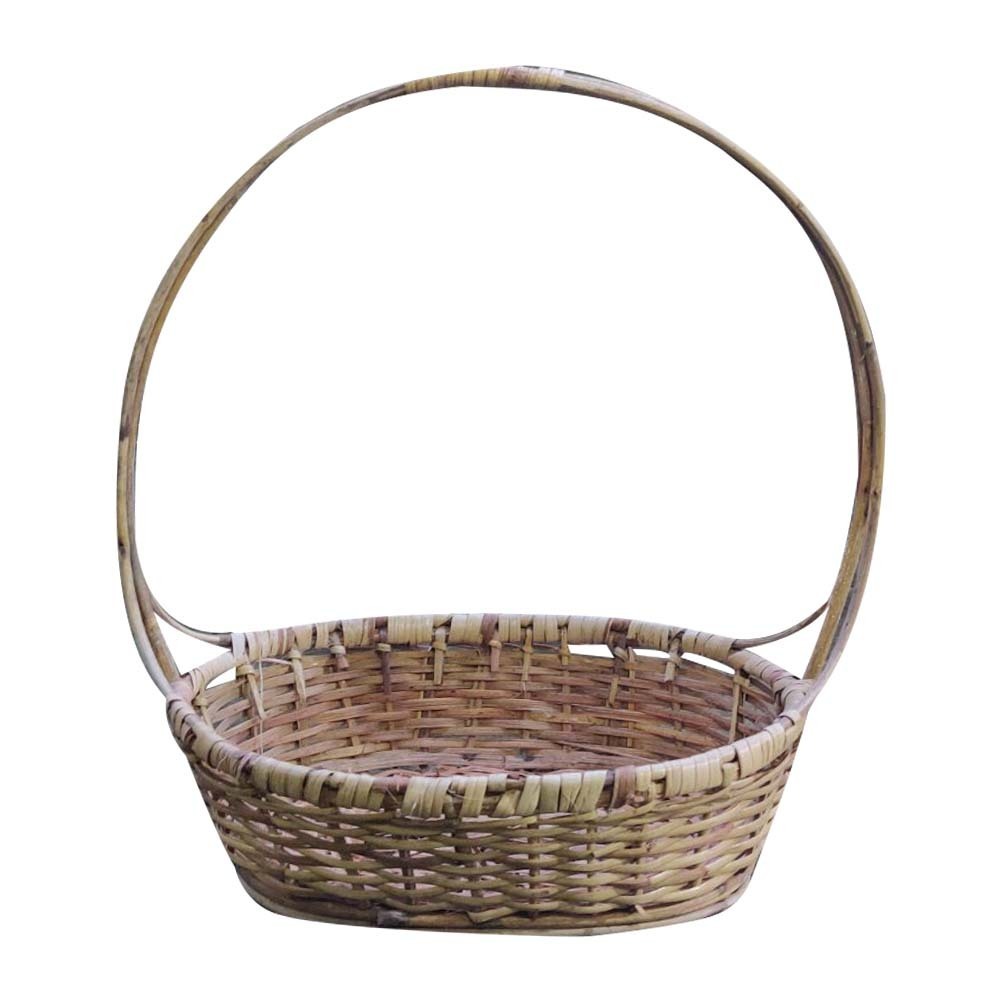 Oval Rattan Basket 14IN