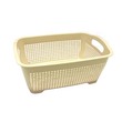 Rectangle Plastic Basket Yellow PB-682