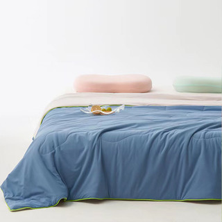 Cozy Cool & Soft Blanket Blue 7.2'x 7.5'