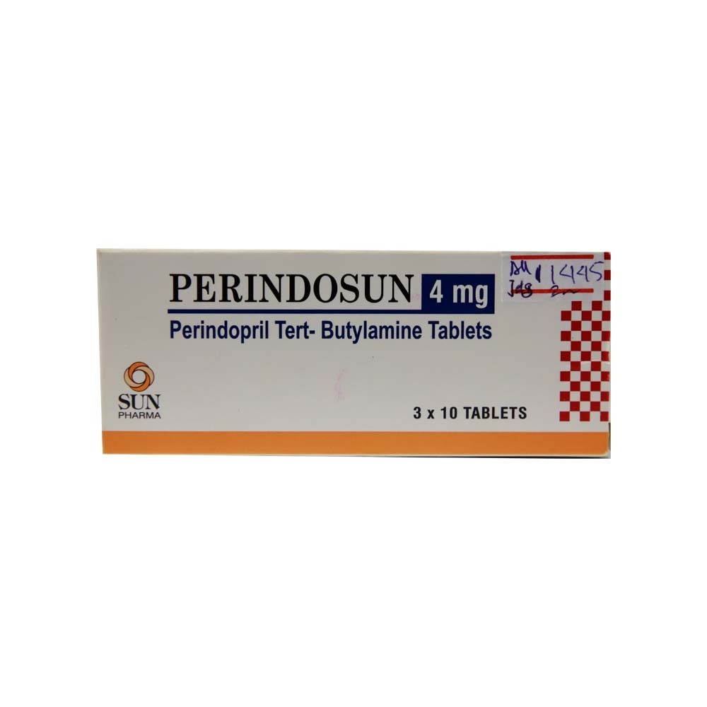 Perindosun 4MG Perindopril Tablets 10PCS x 3