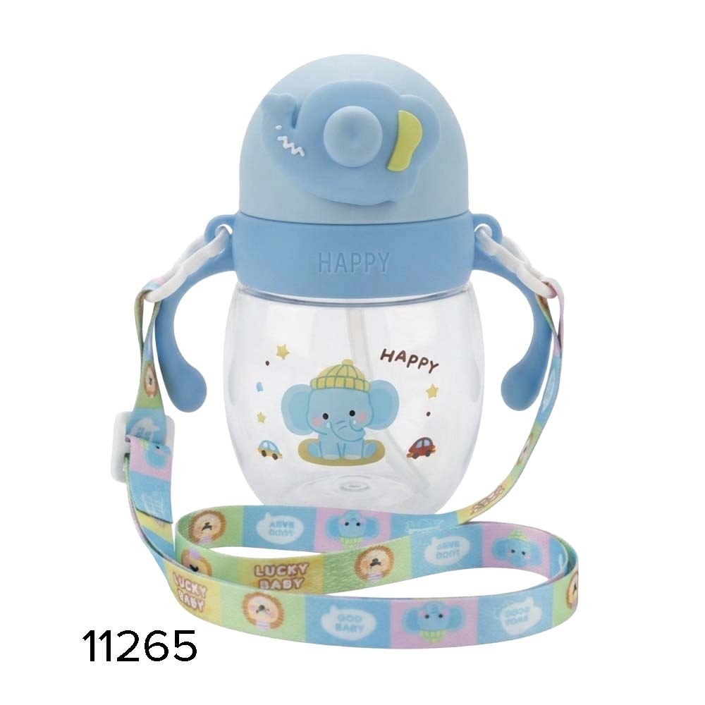Baby Cele Happy Water Bottle Blue (280ML) 11265