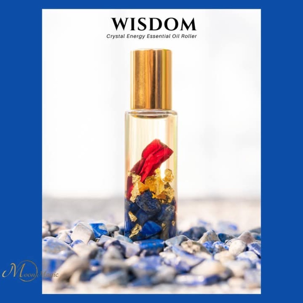 Moon Magic Wisdom Crystal Energy Oil Roller