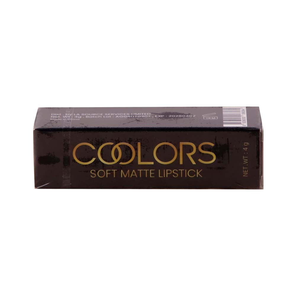 Coolors Soft Matte Lipstick 4G 02