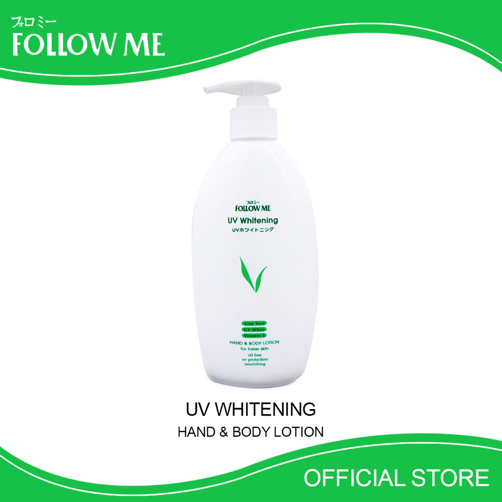 Follow Me UV Whitening Hand & Body Lotion 400ML