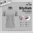Tee Ray Stylish Polo Shirt Grey/18 Medium MDP-S1007