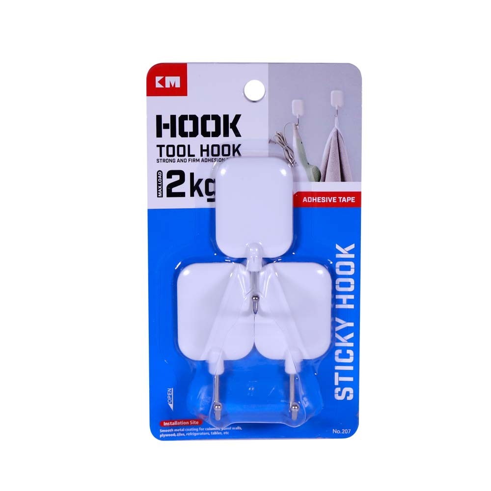 KM Wall Hook 3PCS 2KG No.207